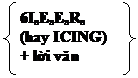 Double Brace: 6IsEsEsRs
(hay ICING)
+ lời văn
