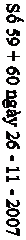 Text Box: Số 59 + 60 ngày 26 - 11 - 2007